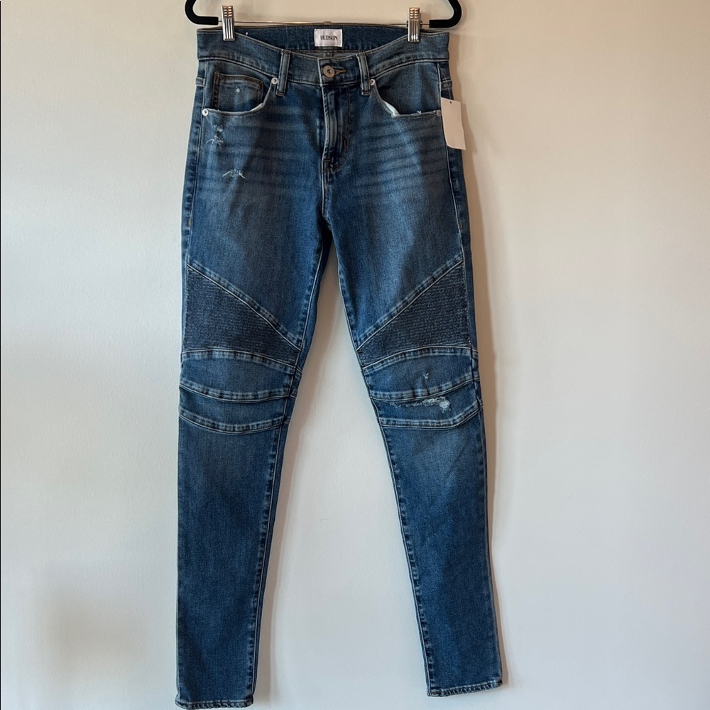 Hudson Jeans Women's Med Blue Skinny Jeans